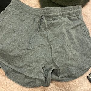 Gray sport shorts